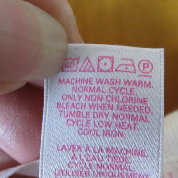 Victoria's Secret Long John PJs White/Pink/Grey Top & Bottom Size XS - Picture 9 of 10